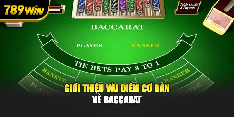 Giới thiệu vài điểm cơ bản về Baccarat