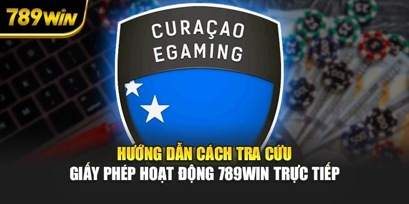 Hướng dẫn cách tra cứu giấy phép hoạt động 789WIN trực tiếp