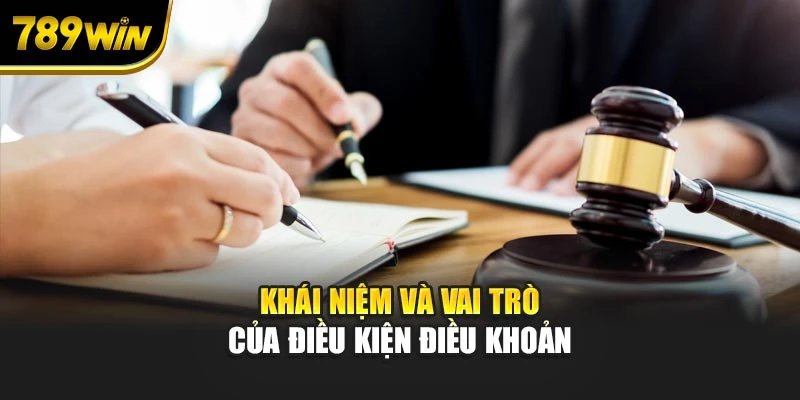 Khái niệm và vai trò của điều kiện điều khoản